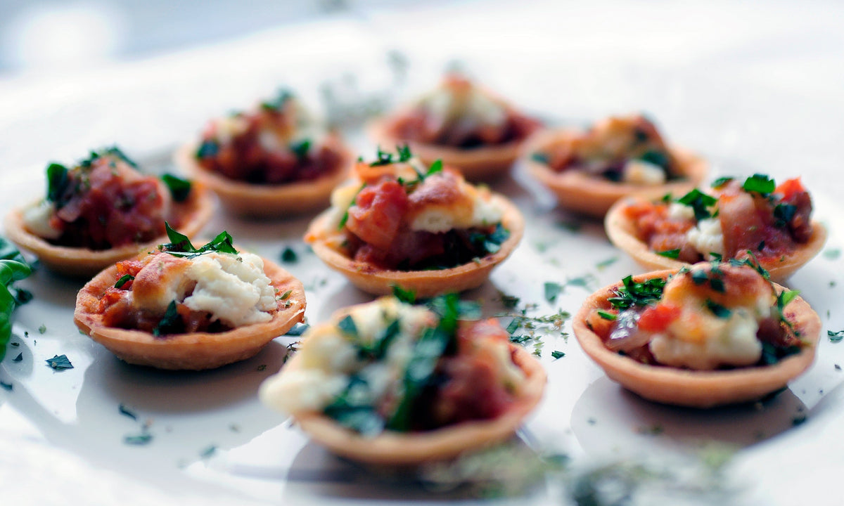 Mini Lasagna Bites in Party Cups