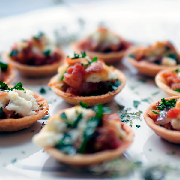 Mini Lasagna Bites in Party Cups