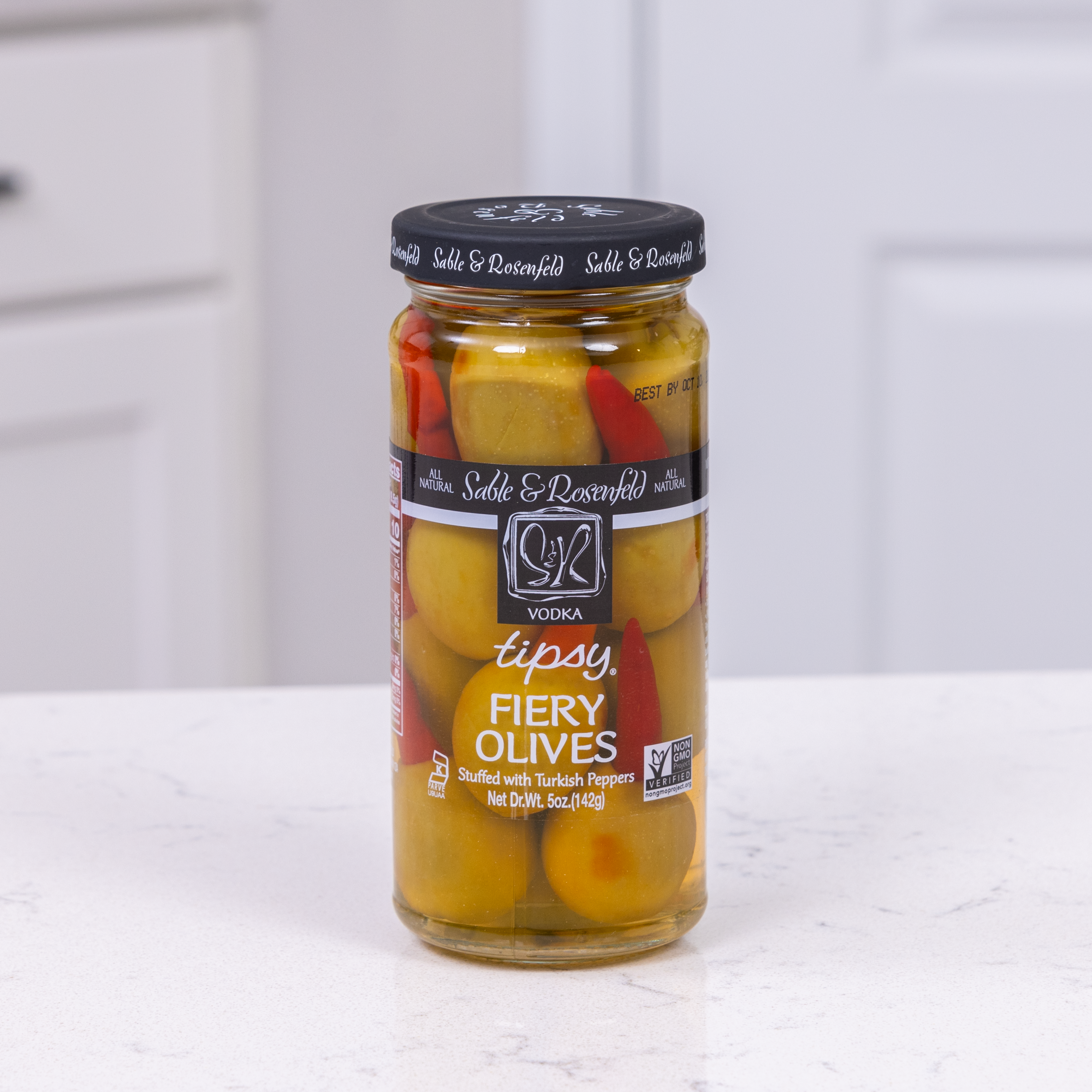 Vodka Tipsy Fiery Olives 6x250ml