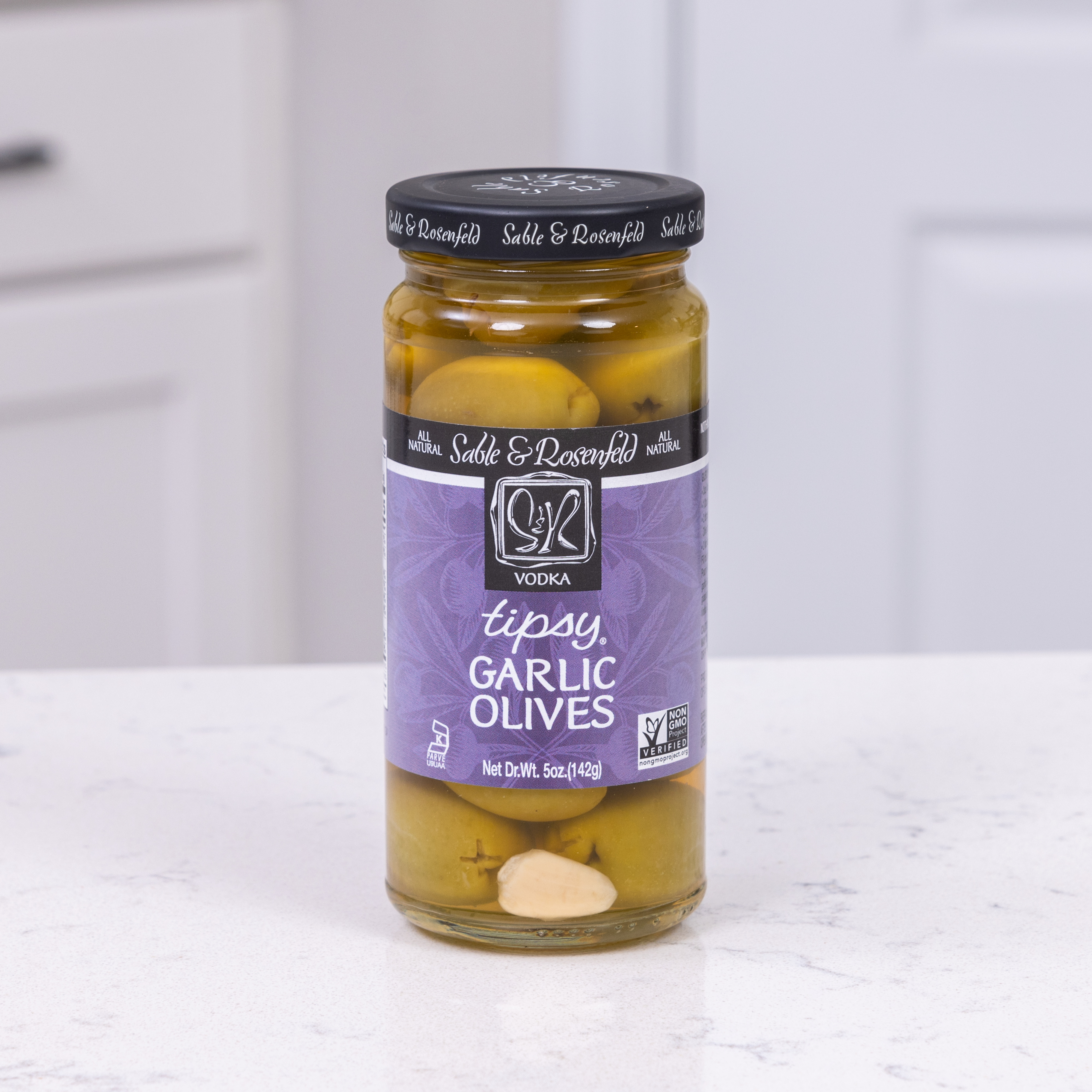 Vodka Garlic Tipsy Olives 6x250ml