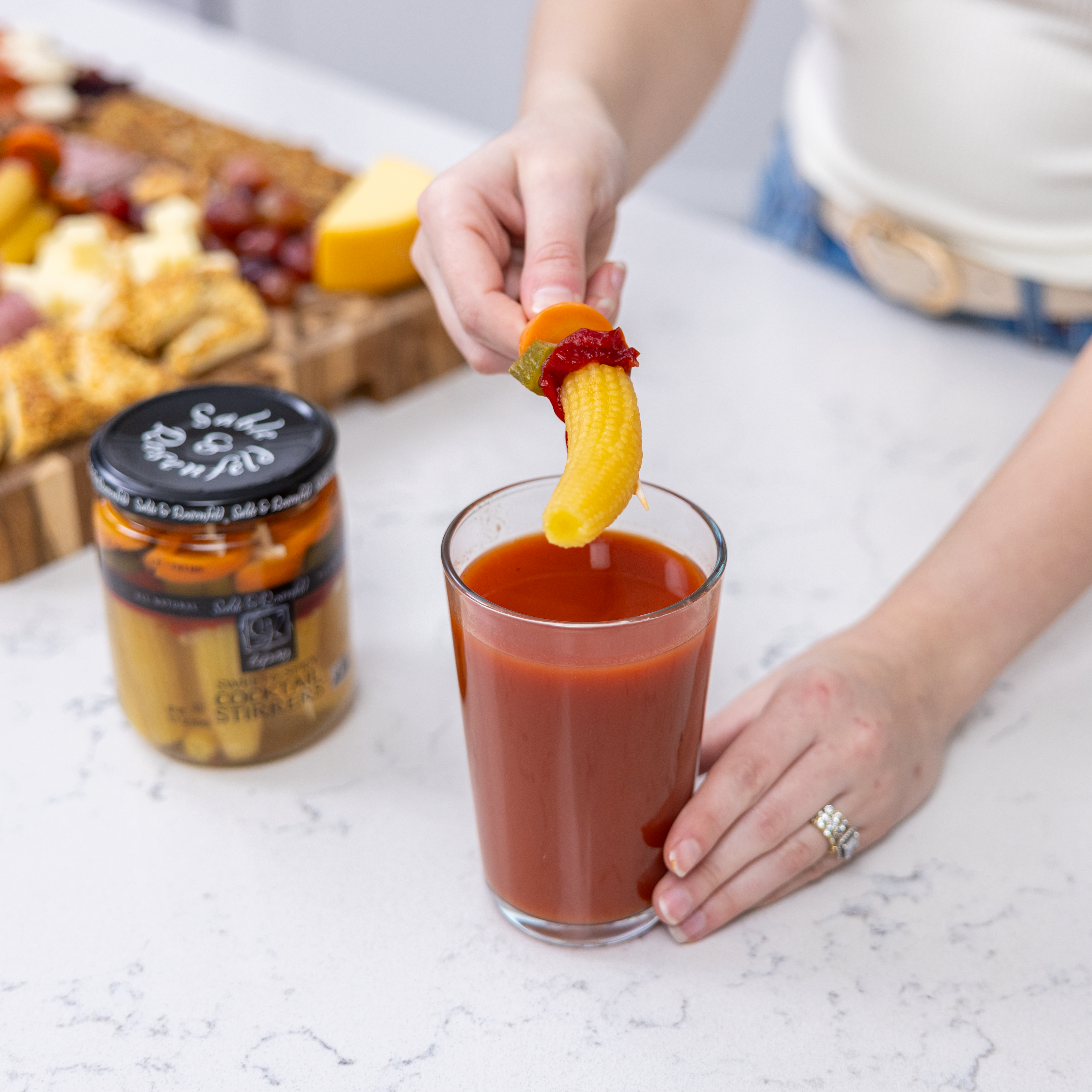 Tipsy Cocktail Stirrers (Corn) - Sweet & Spicy