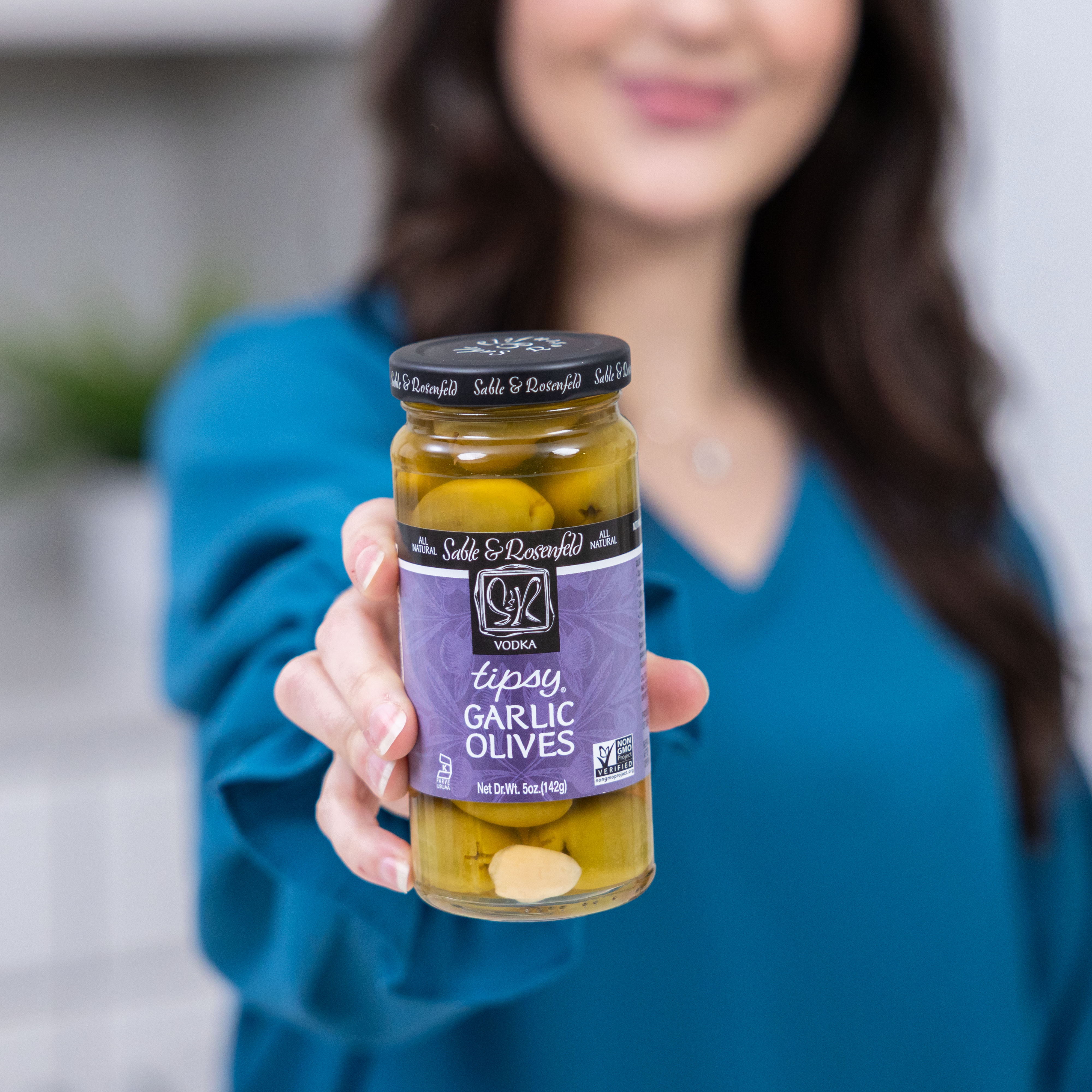 Vodka Garlic Tipsy Olives 6x250ml