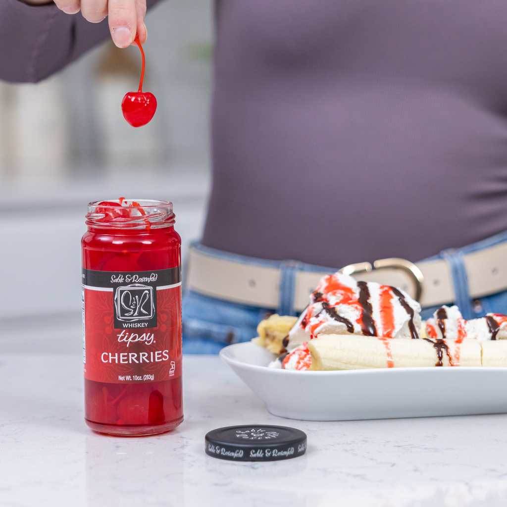 Whiskey Tipsy Cherries – Manhattan Garnish | Sable & Rosenfeld